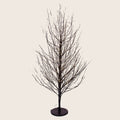 4' Pre-Lit Warm Weiß Fairy Cluster LED Dark Braun Twig Tree