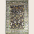 Grüne Alchemie Traditioneller Seidenwollteppich - 14' x 20'