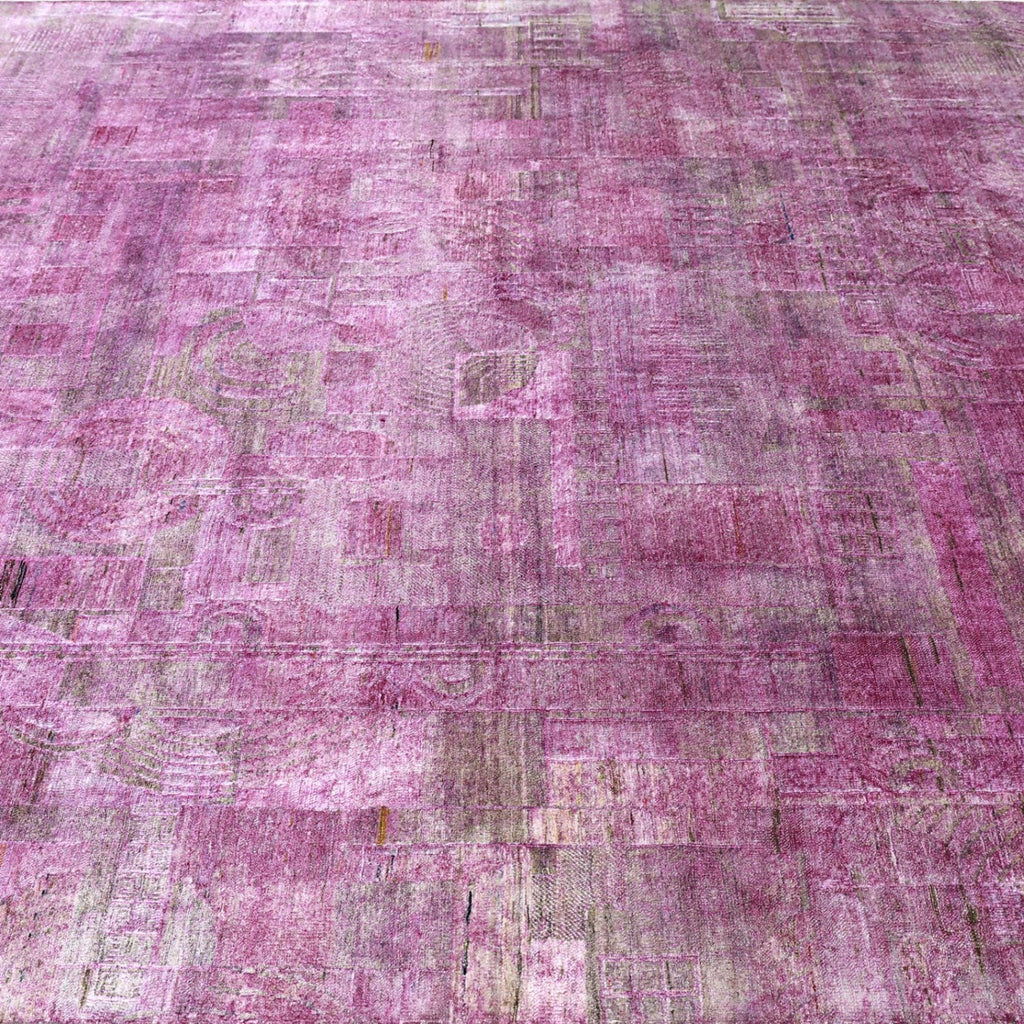 Rosa Alchemy Contemporary Silk Rug - 9' x 12''