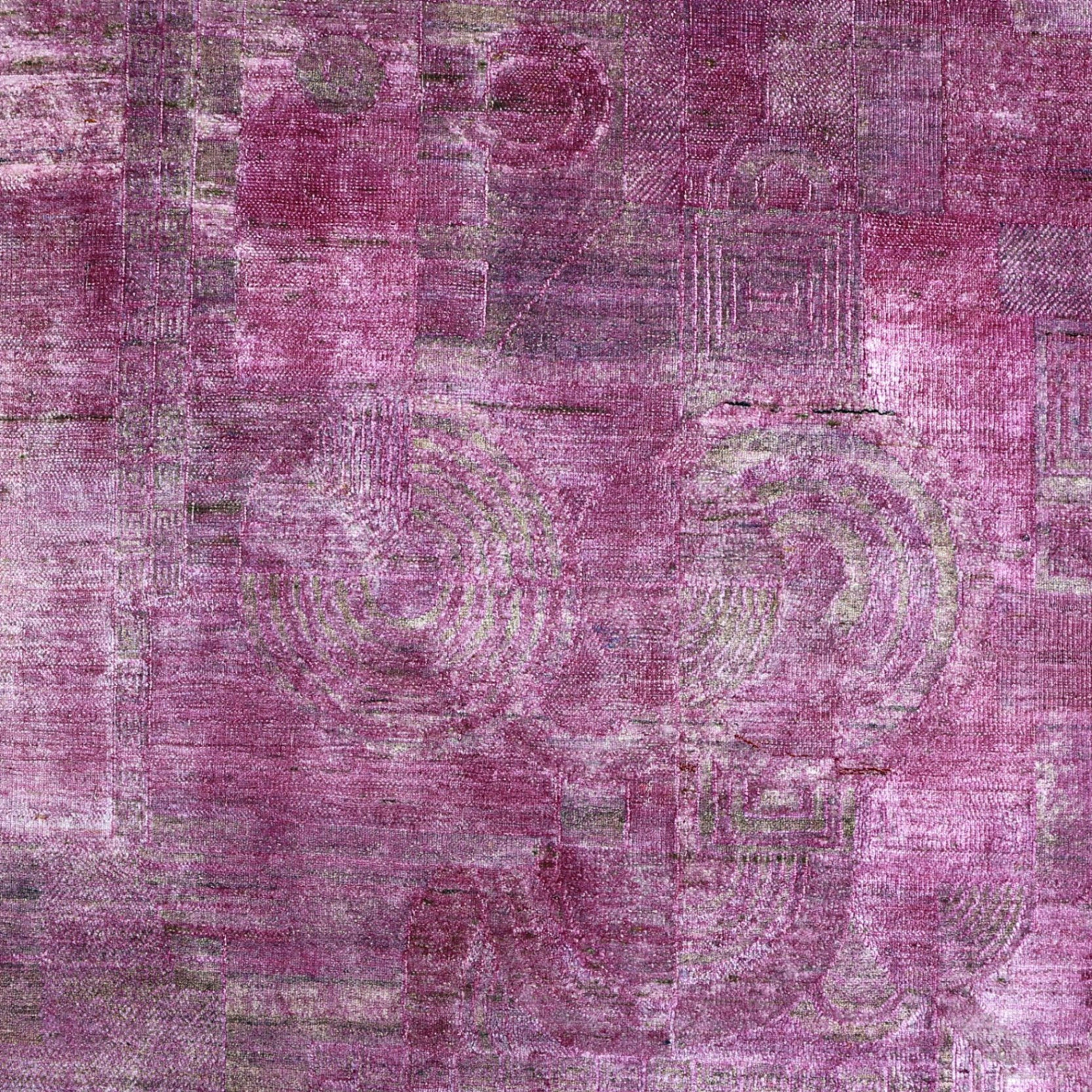 Rosa Alchemy Contemporary Silk Rug - 9' x 12''
