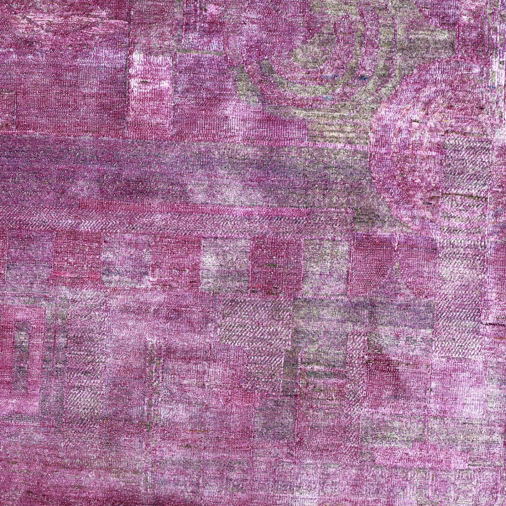 Rosa Alchemy Contemporary Silk Rug - 9' x 12''
