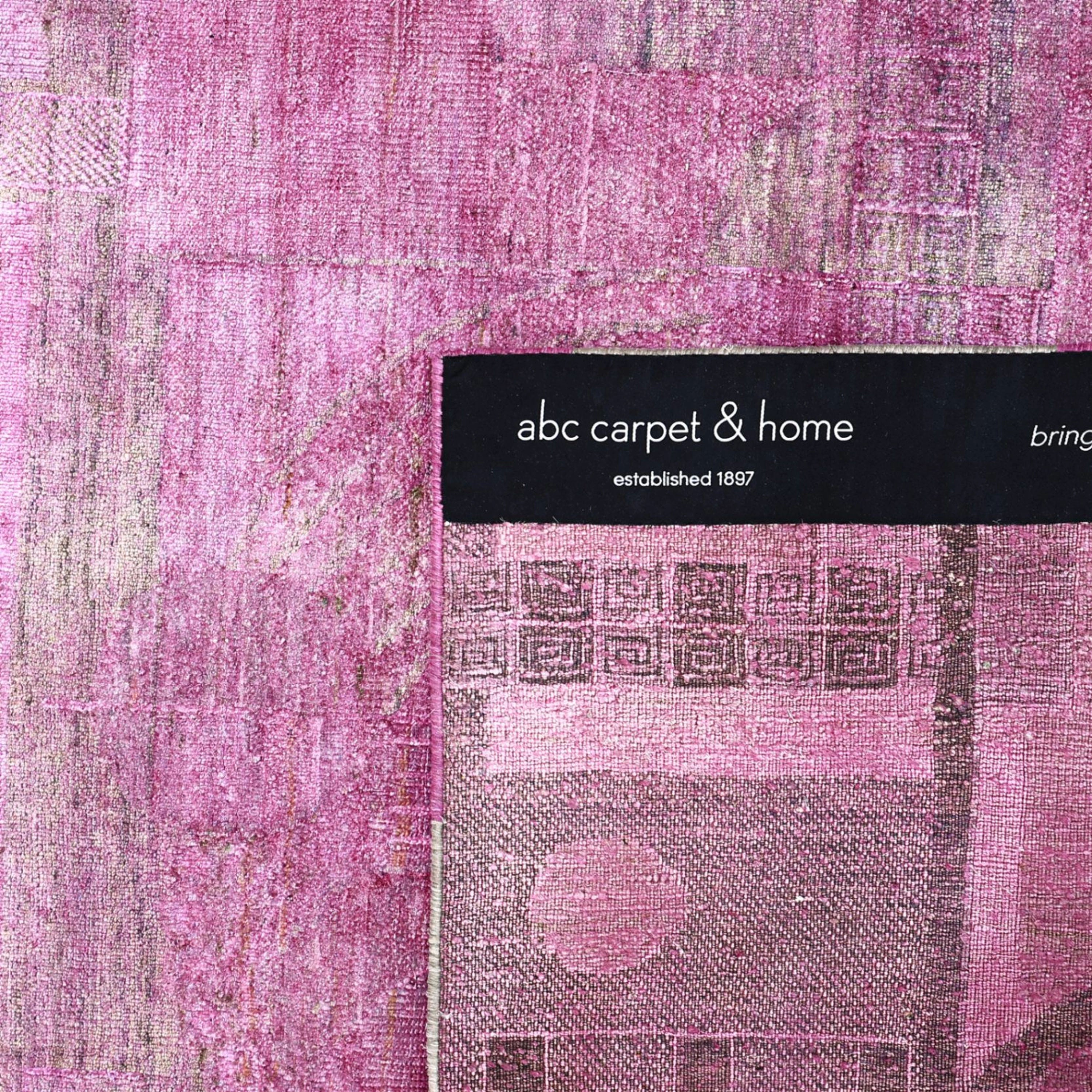 Rosa Alchemy Contemporary Silk Rug - 9' x 12''