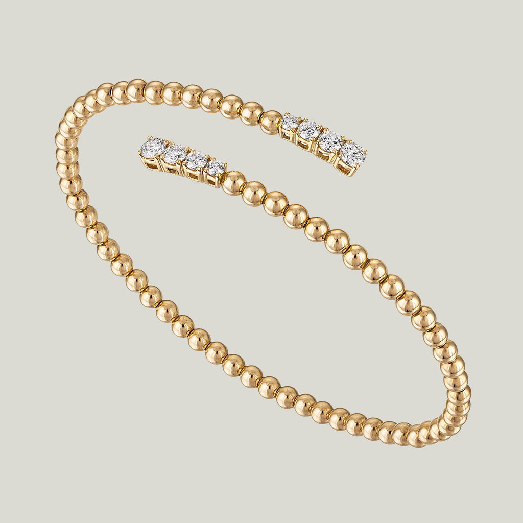 Bubbles Doppel Wrap Flex Bangle