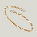 Bubbles Doppel Wrap Flex Bangle
