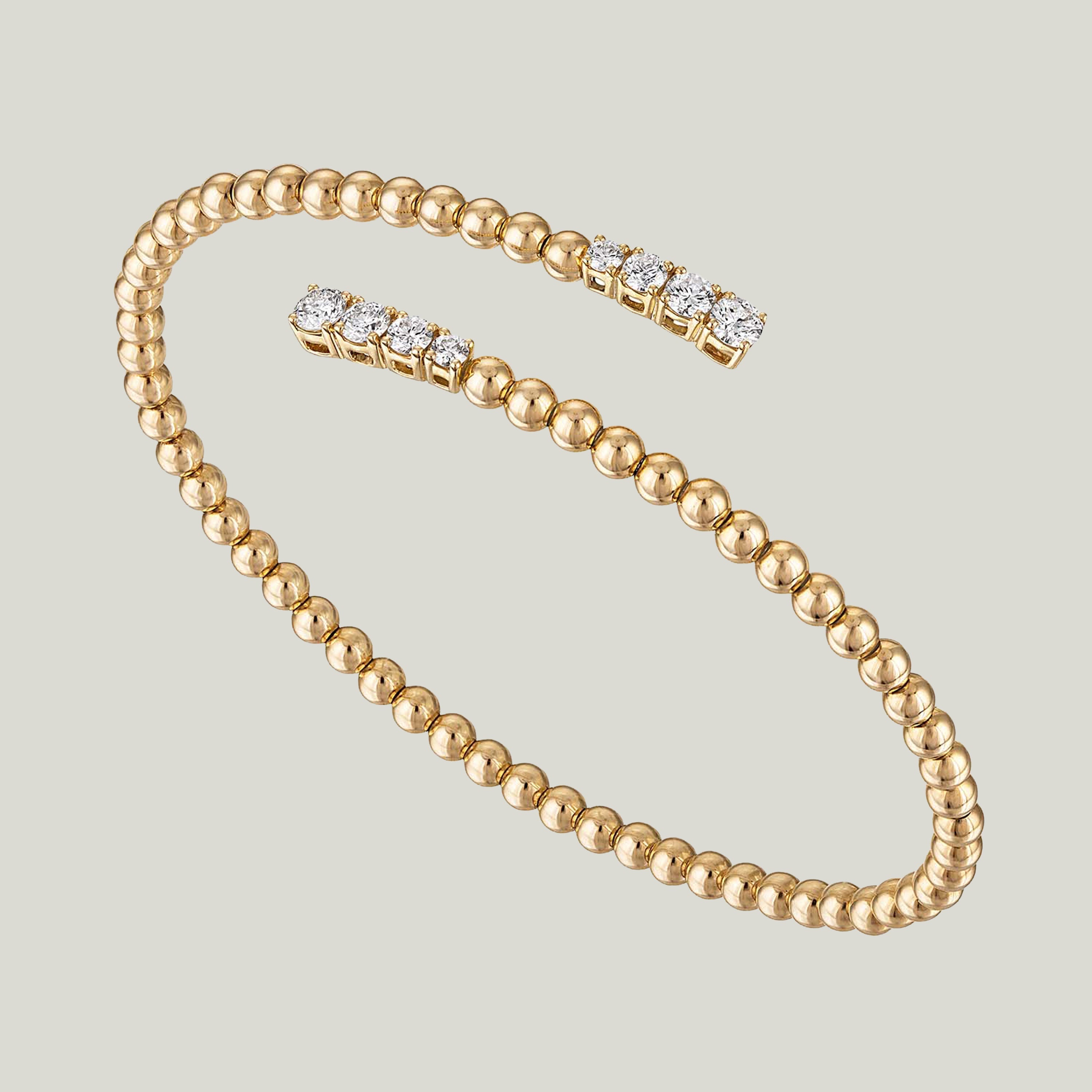 Bubbles Doppel Wrap Flex Bangle