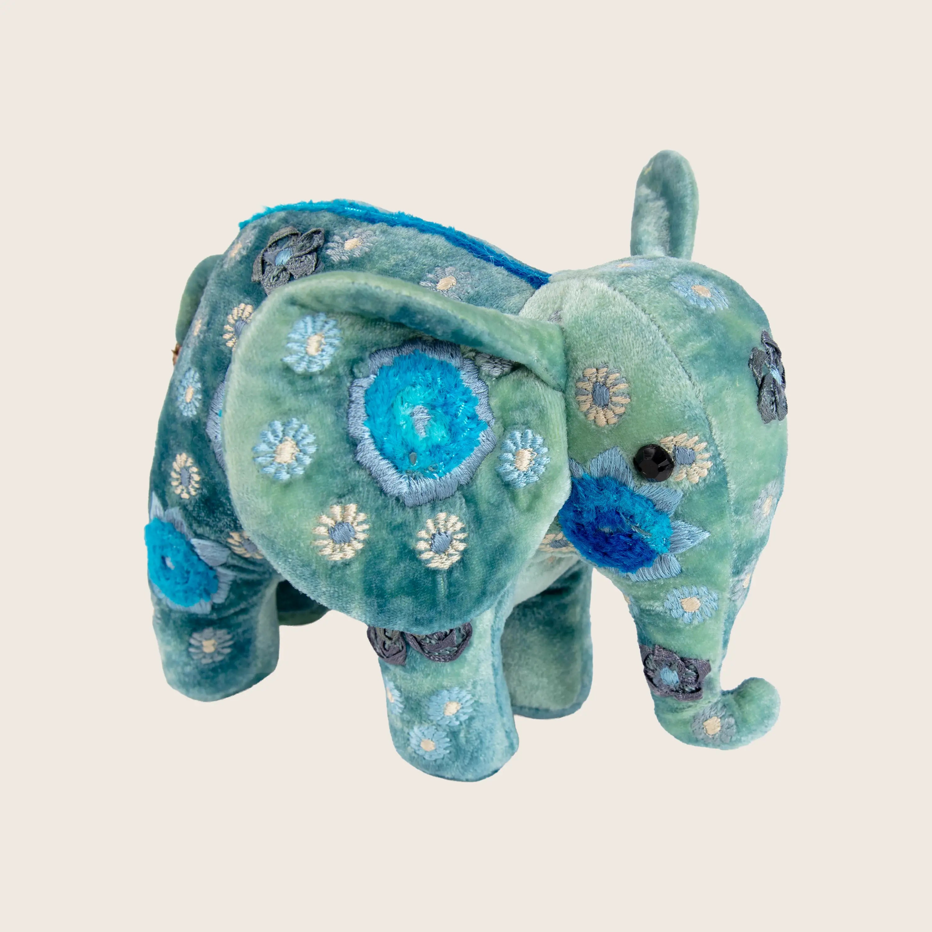 Seidensamt Mini-Elefant