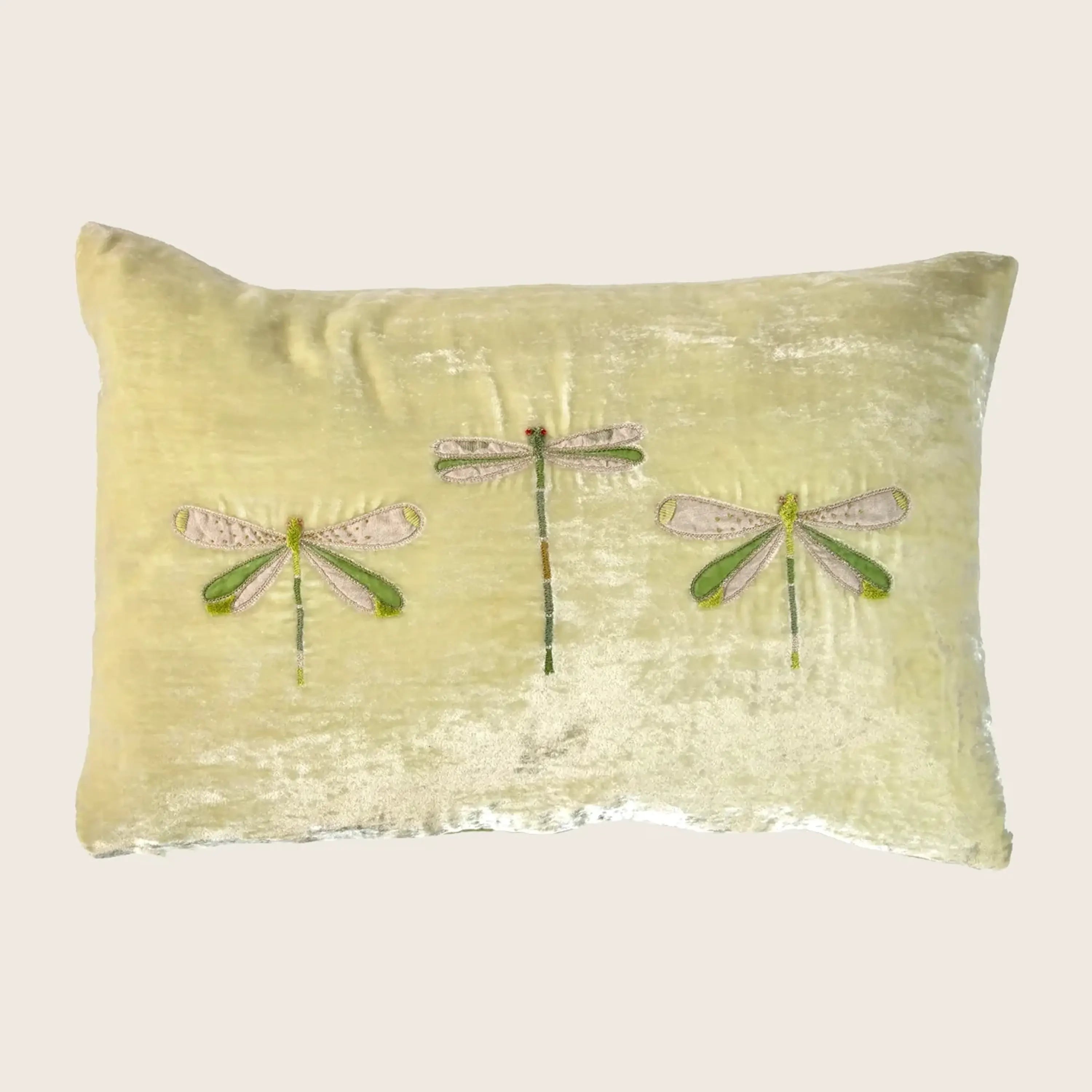 Libellenseidenseidenseidenseiden-Pillow-Minze