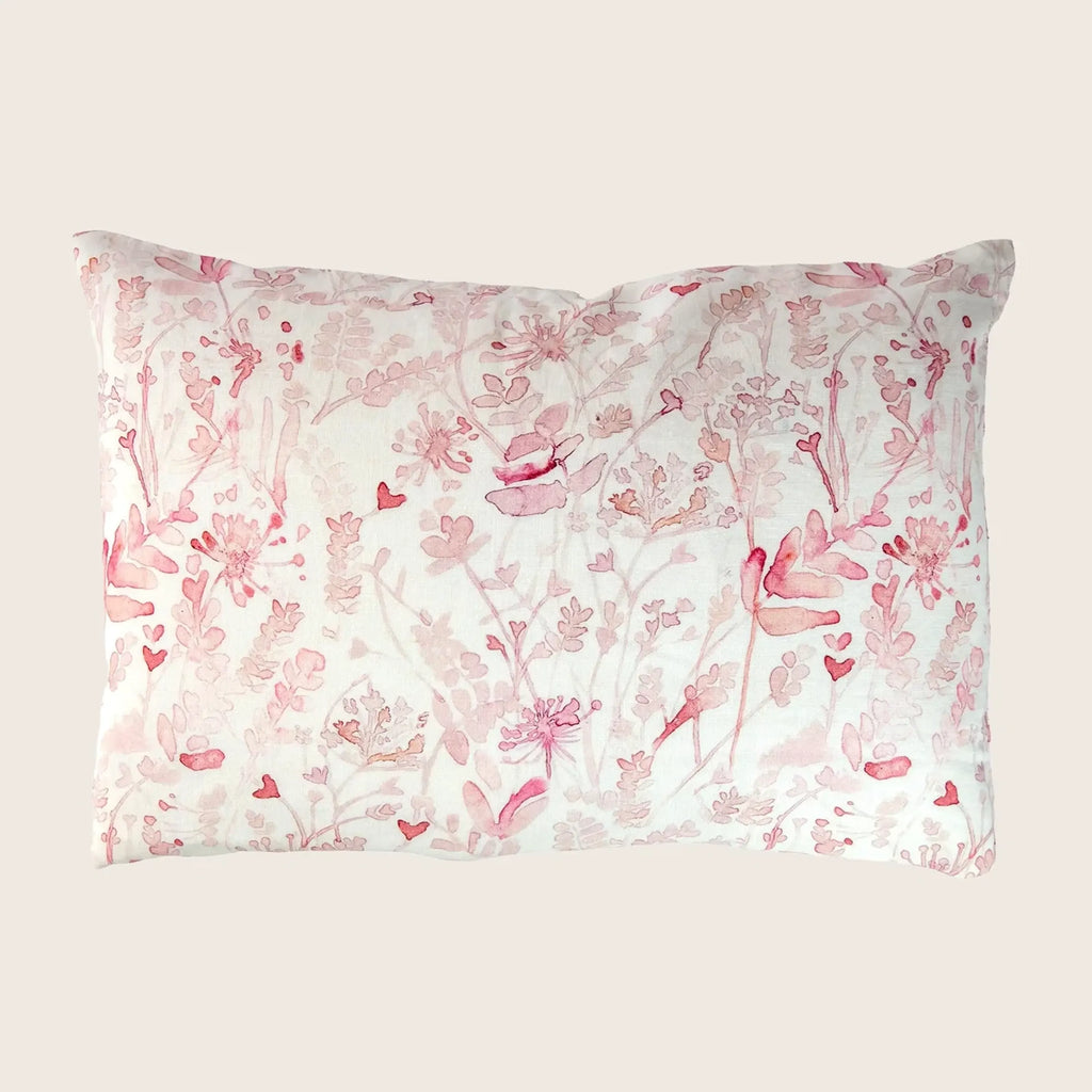 Ghost Print Leinen Kissen