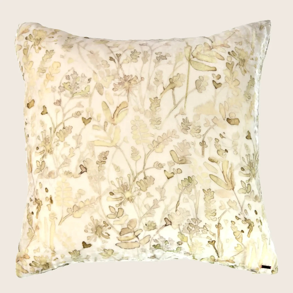 Ghost Print Silk Samt Kissen