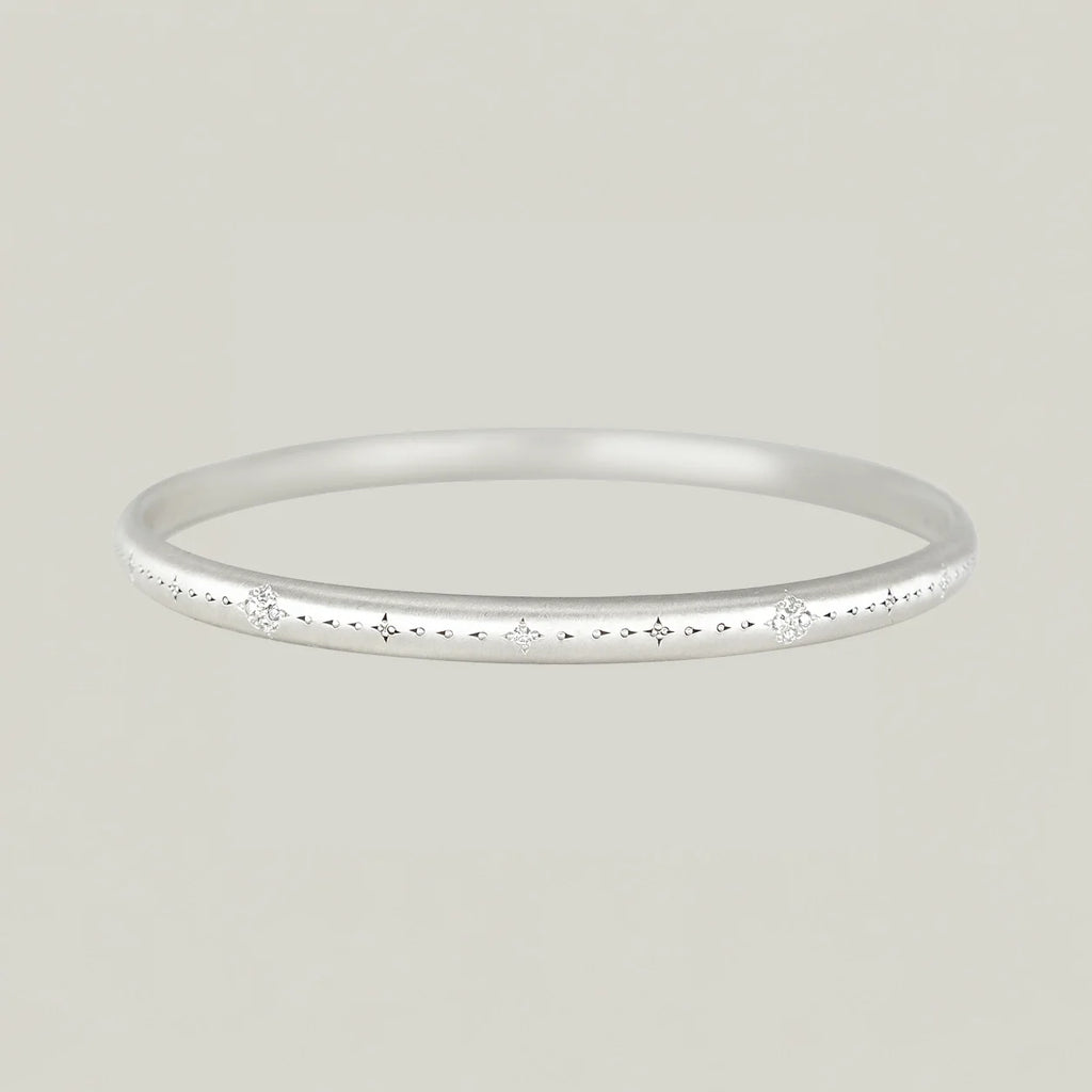 Vier-Sterne-Nostalgie-Bangle, Diamant