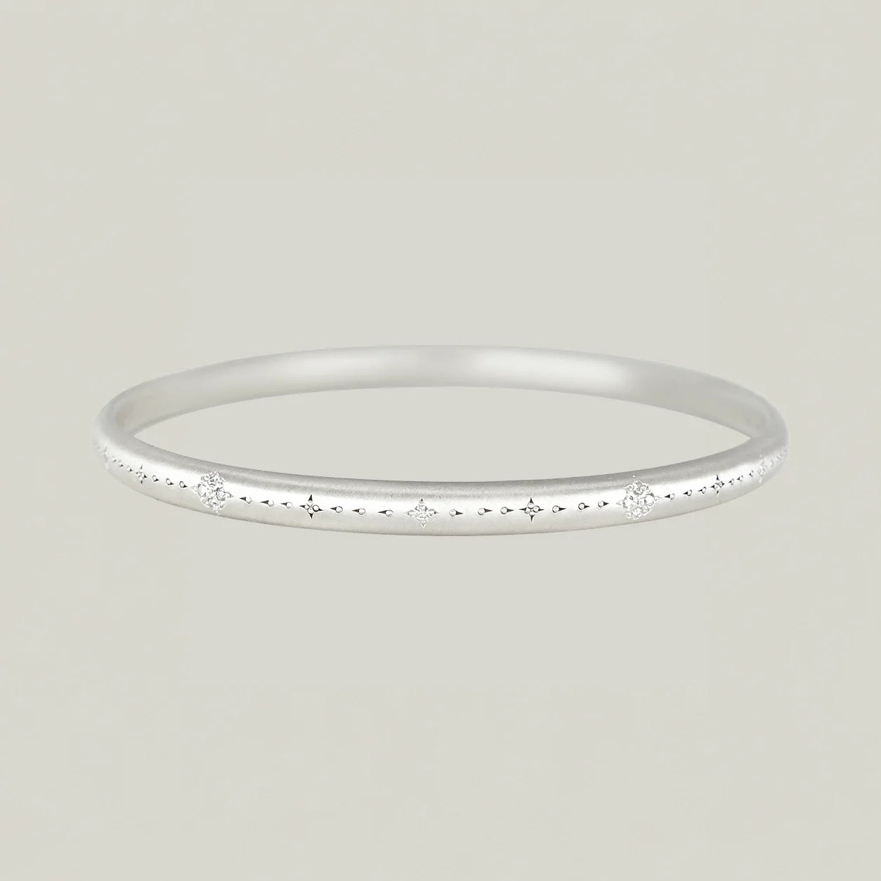 Vier-Sterne-Nostalgie-Bangle, Diamant
