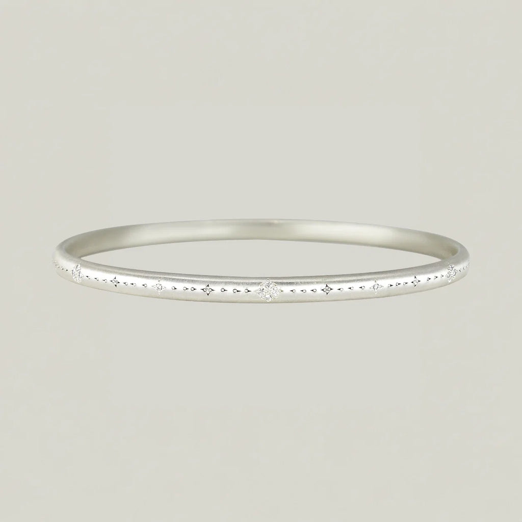 Vier-Sterne-Nostalgie-Bangle, Diamant