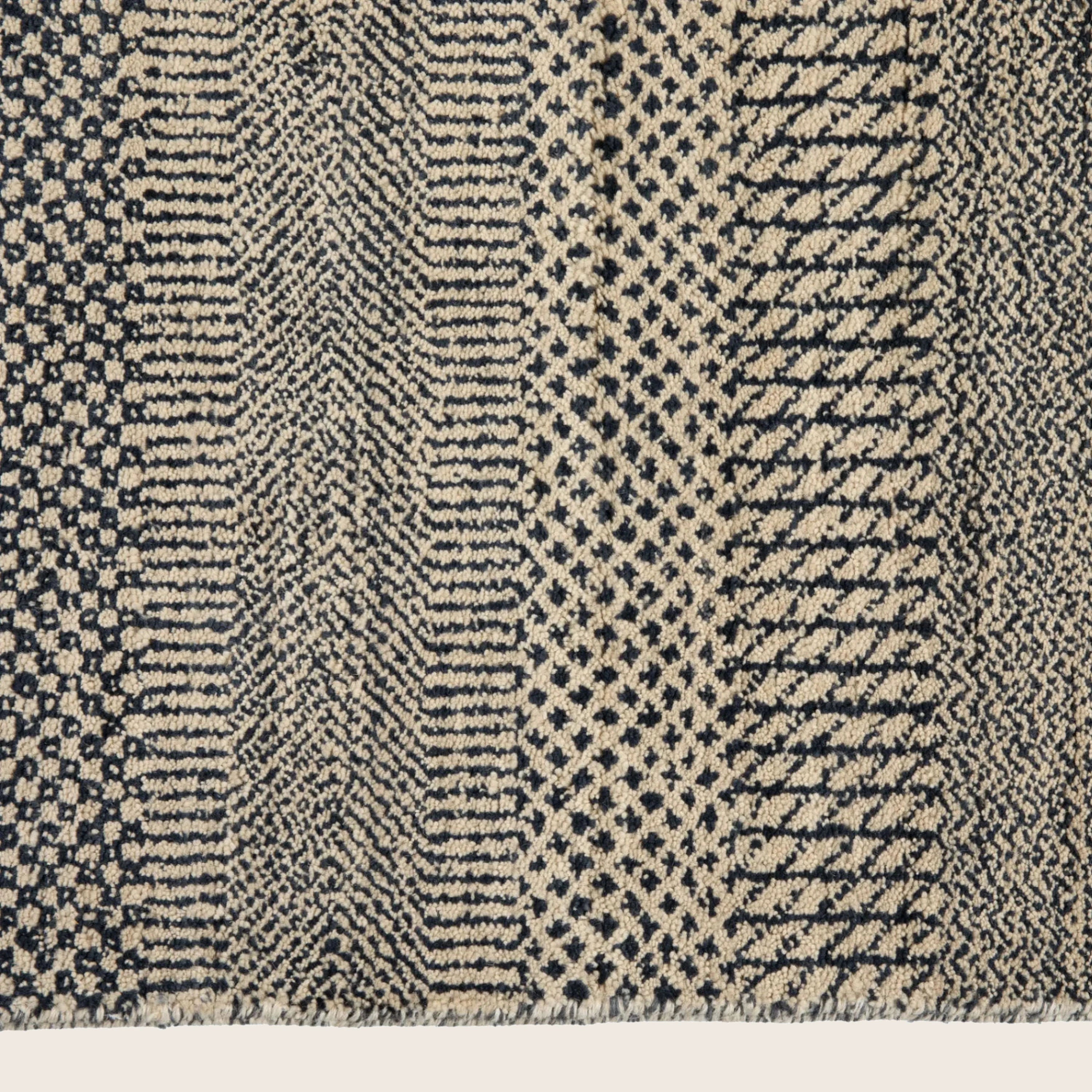 Graue Übergangs Indo Savannah Wolle Seidenmischung Teppich - 6' x 9'3'
