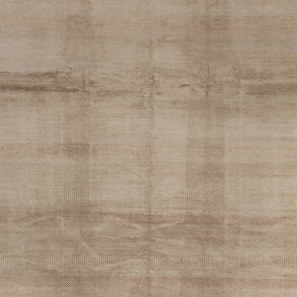 Camel Transitional Indo Savannah Teppich aus Wolle und Kunstseide - 9'2' x 12'2'
