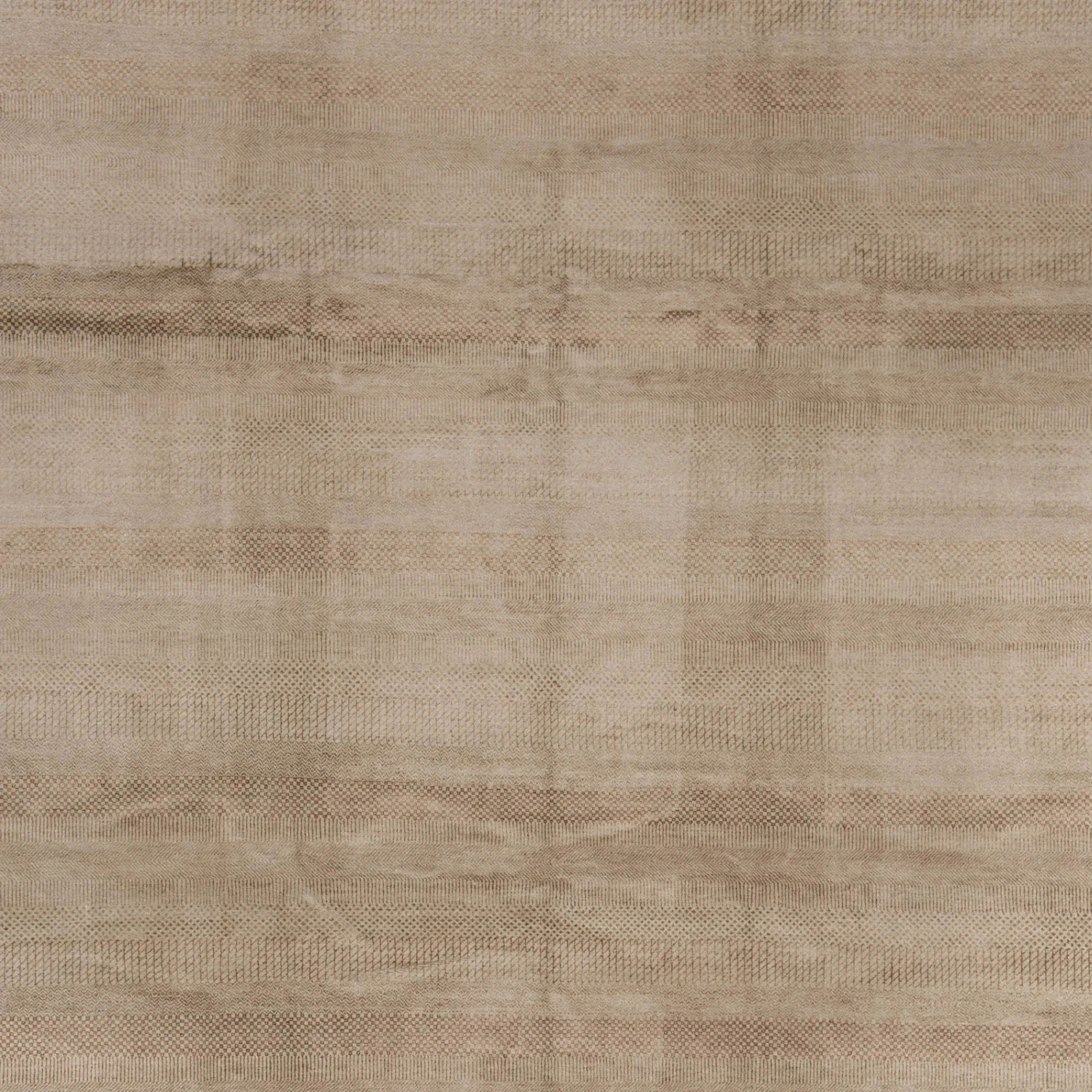 Camel Transitional Indo Savannah Teppich aus Wolle und Kunstseide - 9'2' x 12'2'