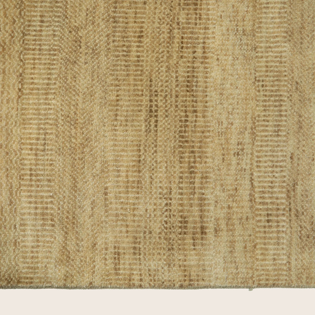 Camel Transitional Indo Savannah Teppich aus Wolle und Kunstseide - 8' x 10'1'