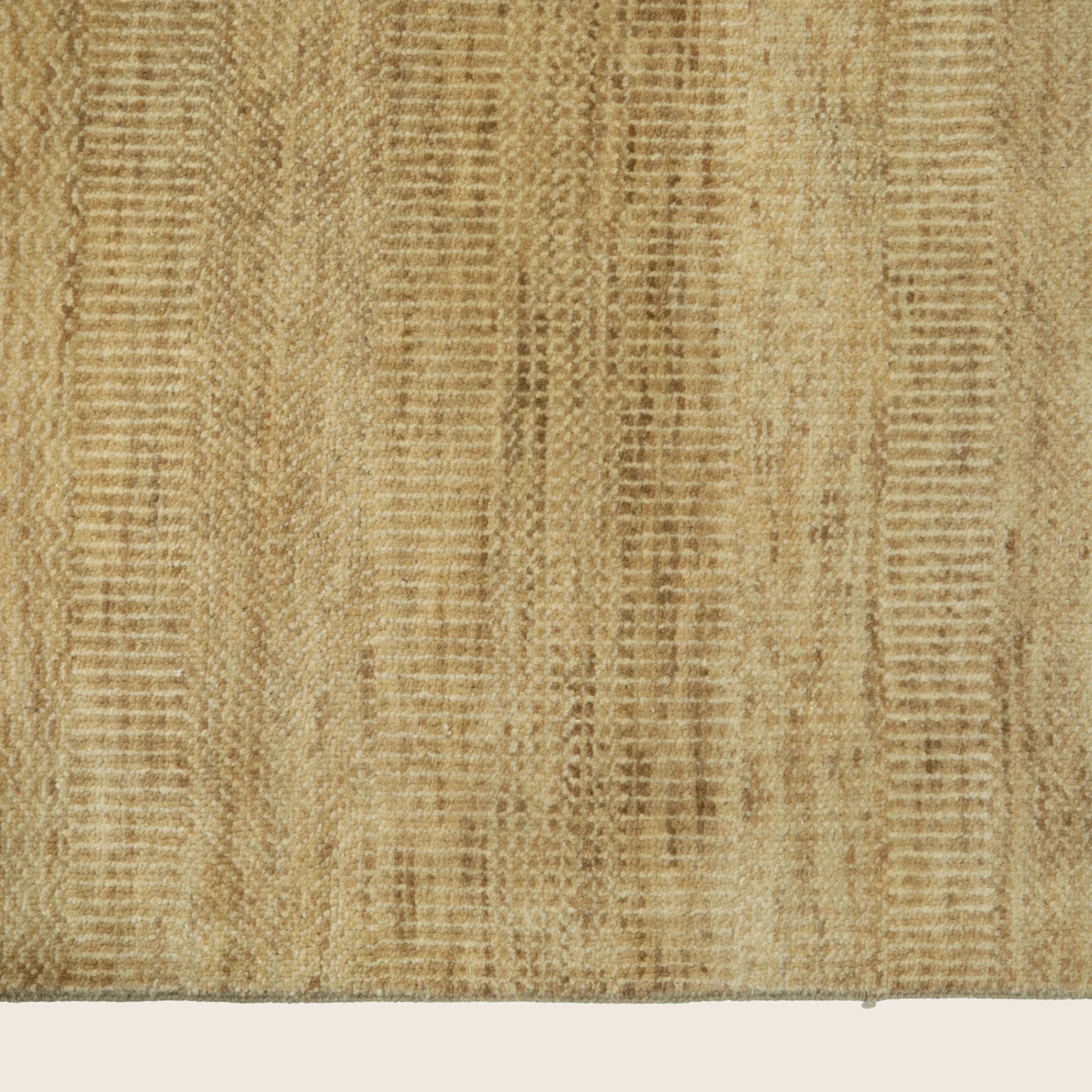 Camel Transitional Indo Savannah Teppich aus Wolle und Kunstseide - 8' x 10'1'