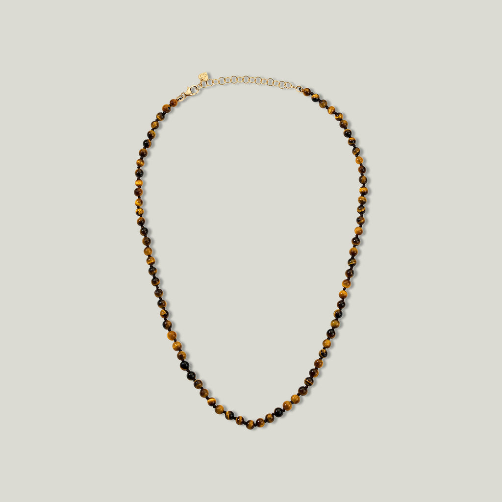 Candy Bead Halskette mit Tiger's Eye