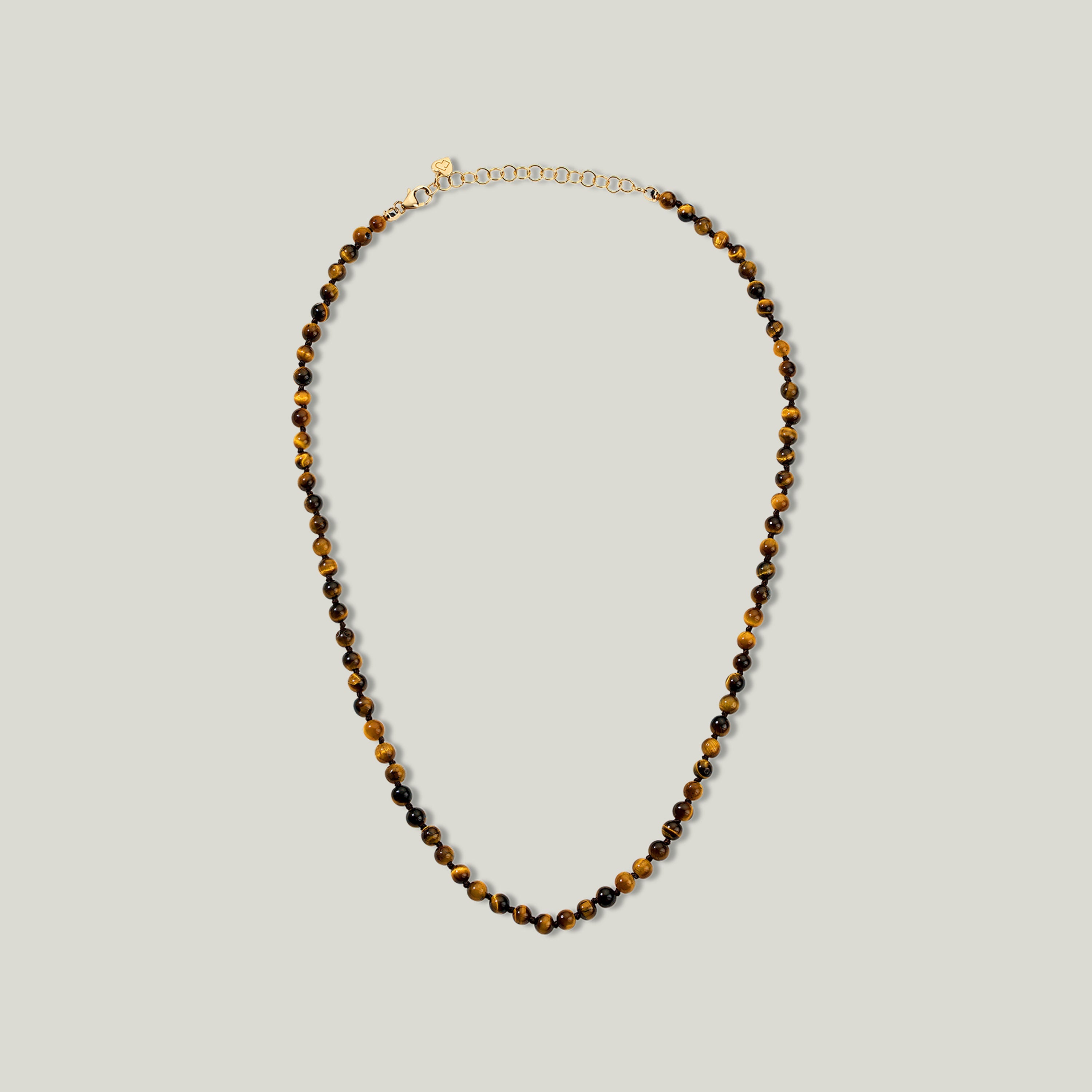 Candy Bead Halskette mit Tiger's Eye