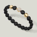 Im Schwarz Glitter Flex Bangle