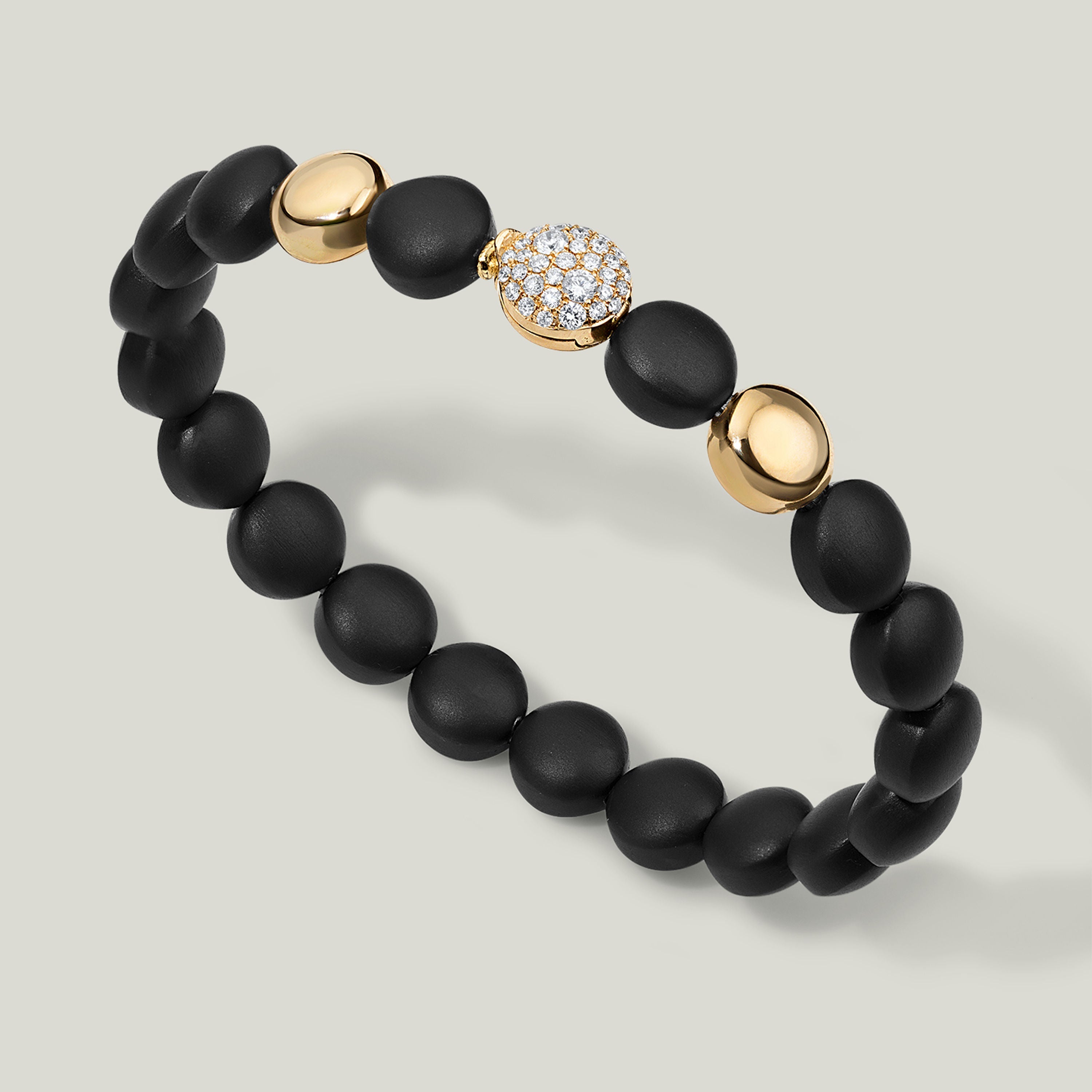 Im Schwarz Glitter Flex Bangle