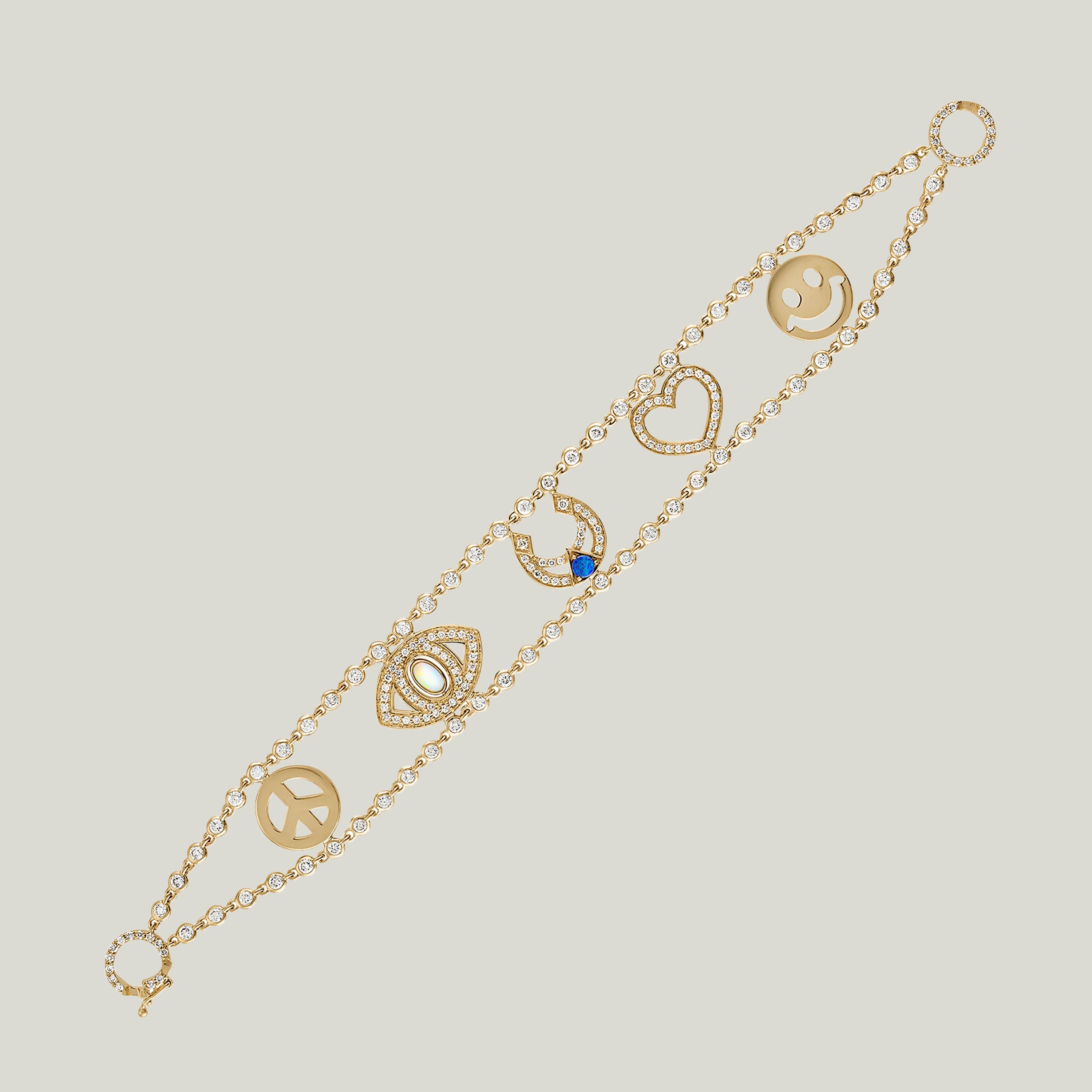 Alles, was Sie brauchen Diamantarmband