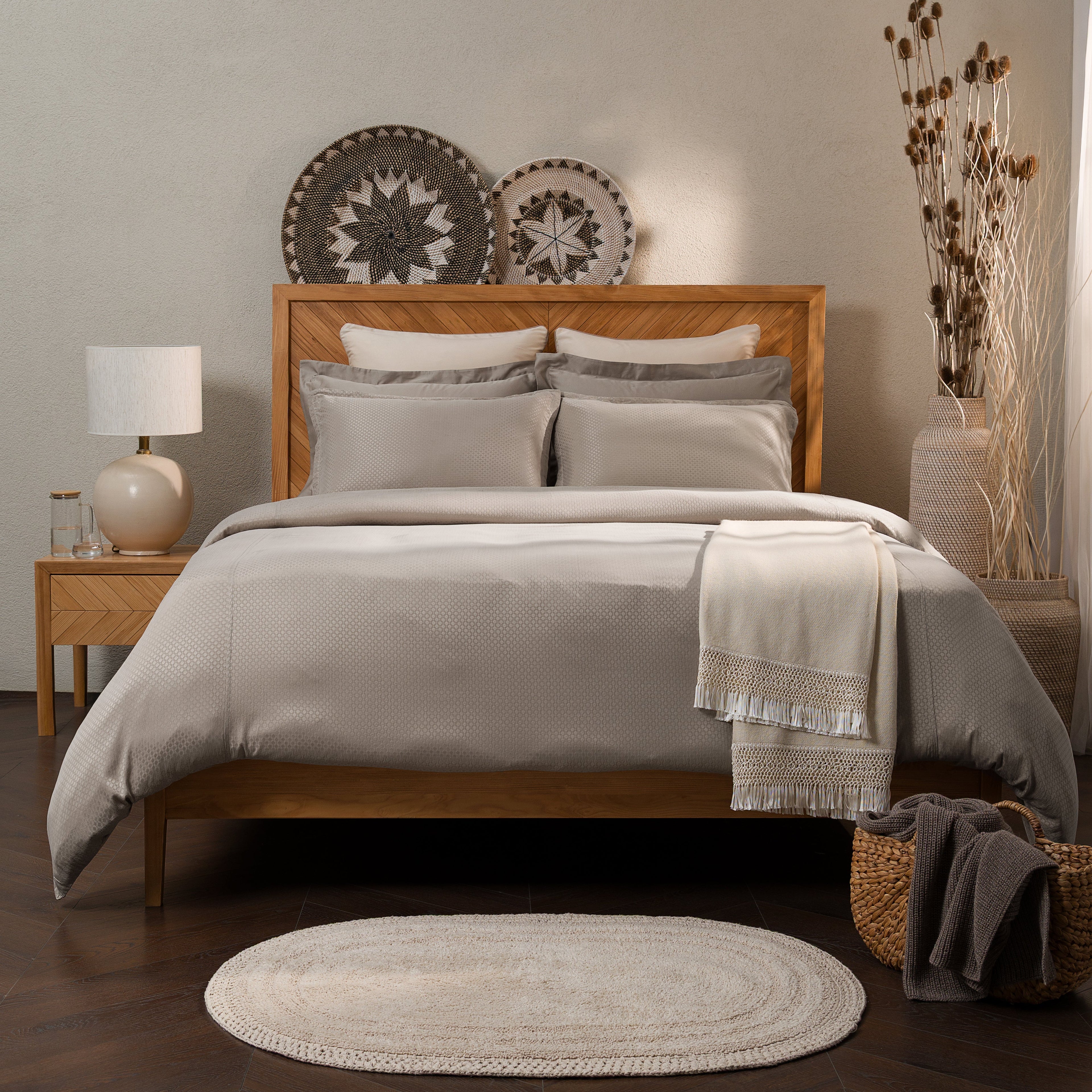 Astra Jacquard Duvet Bezug