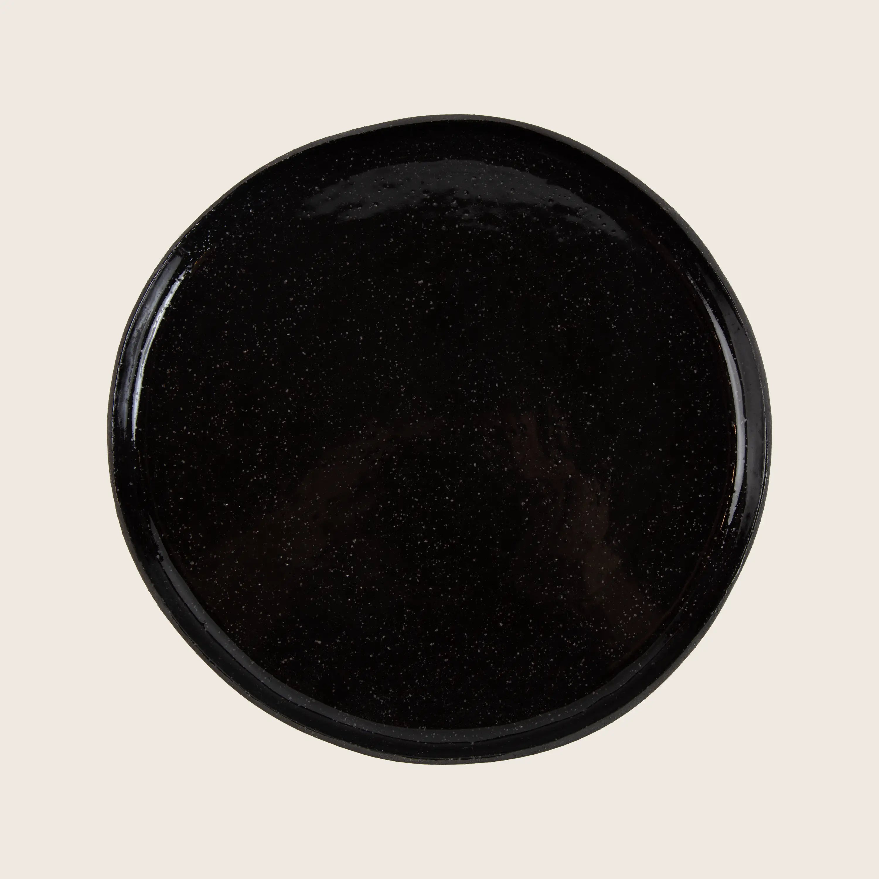 Speckled Stoneware Frühstücksplatte