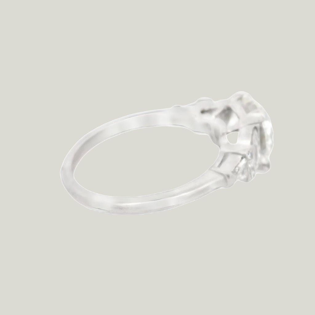 Antikes Platin 2,14 ct. Diamant-Verlobungsring