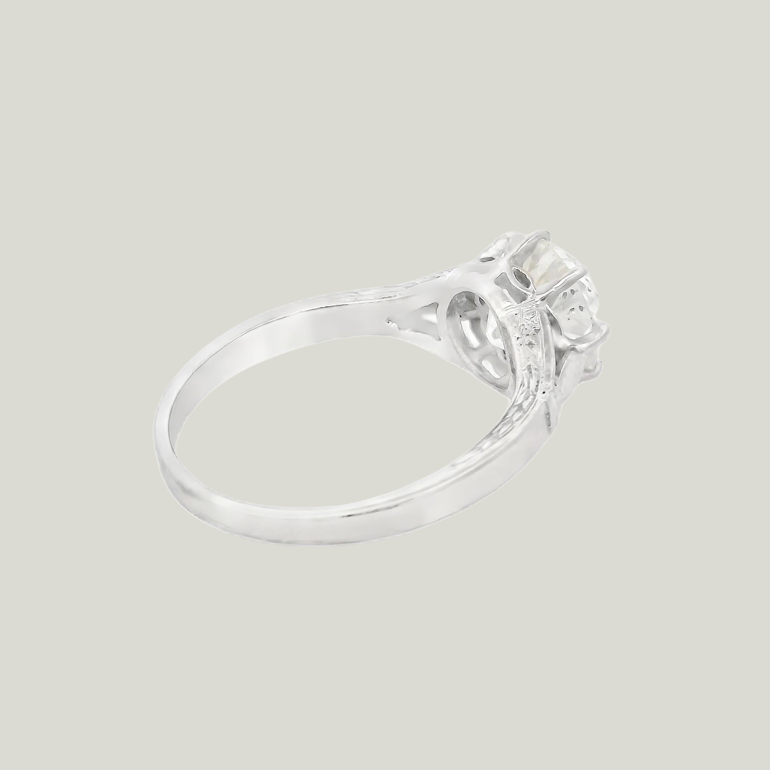 Platinum 2,54 ct. Diamant-Verlobungsring