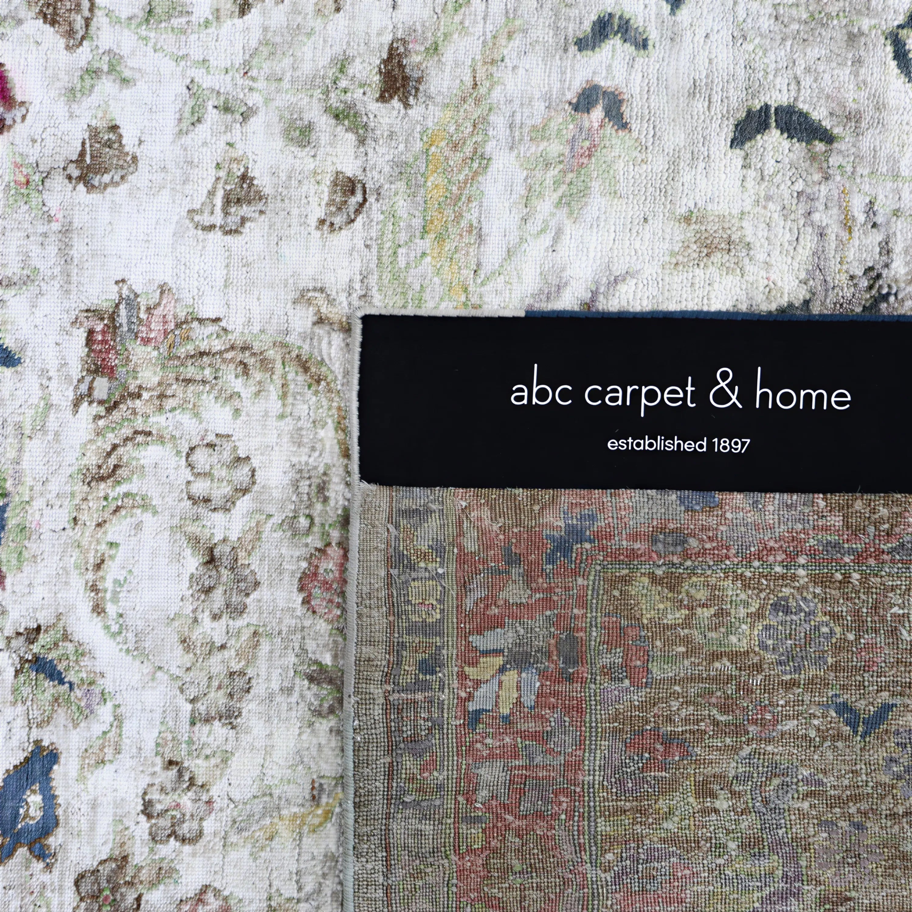 Creme Alchemy Traditioneller Seidenteppich - 9'9' x 13'7'