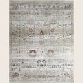 Graue Alchemie Traditioneller Seidenteppich - 11'10' x 15'2'