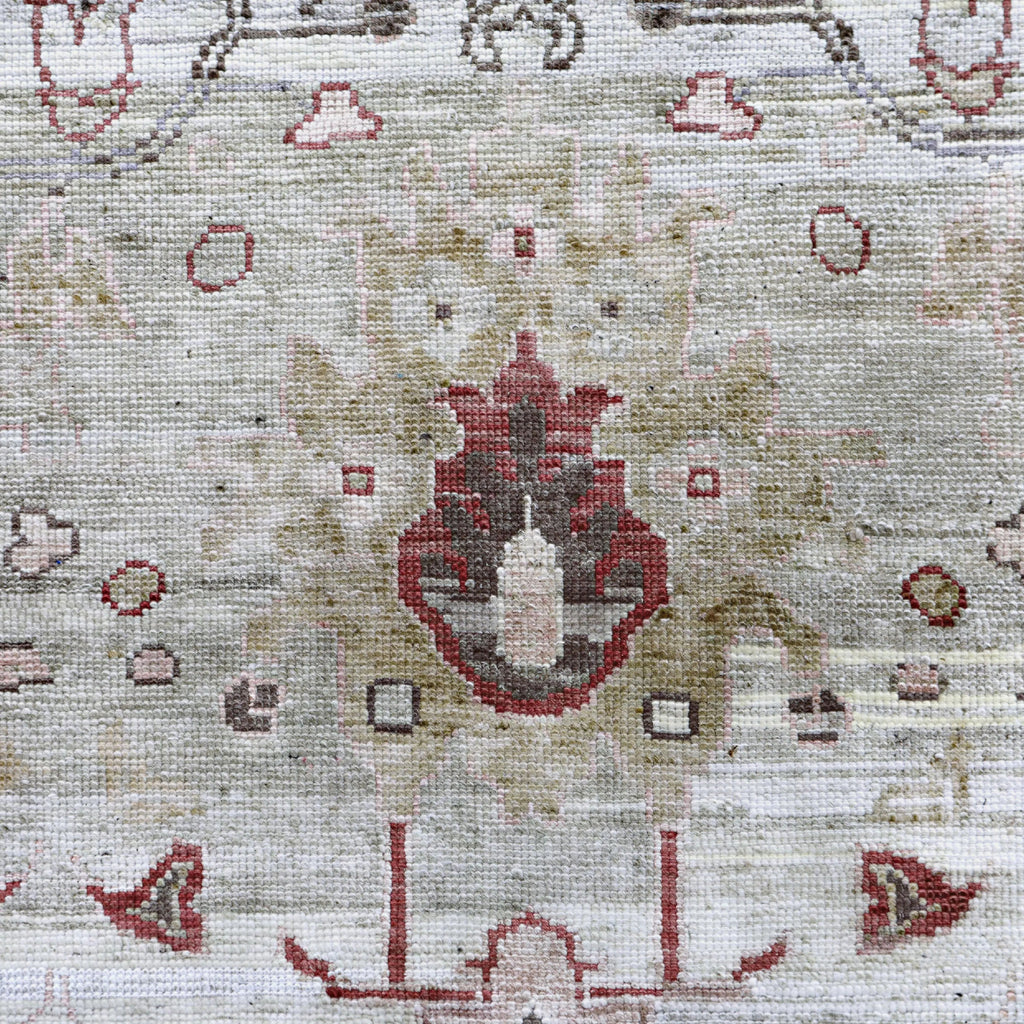 Graue Alchemie Traditioneller Seidenteppich - 11'10' x 15'2'