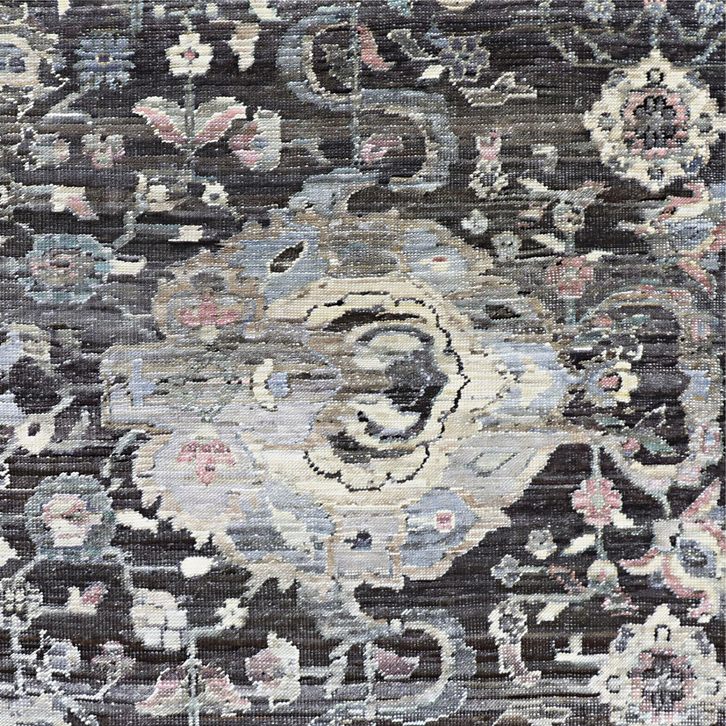Braun Alchemy Traditioneller Wollteppich - 8'8' x 12'2'