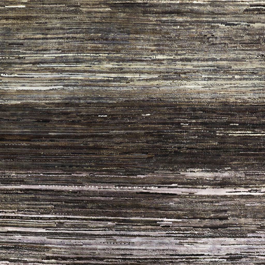 Braune Alchemie Texturierte Wollteppich - 8'10' x 12'0'