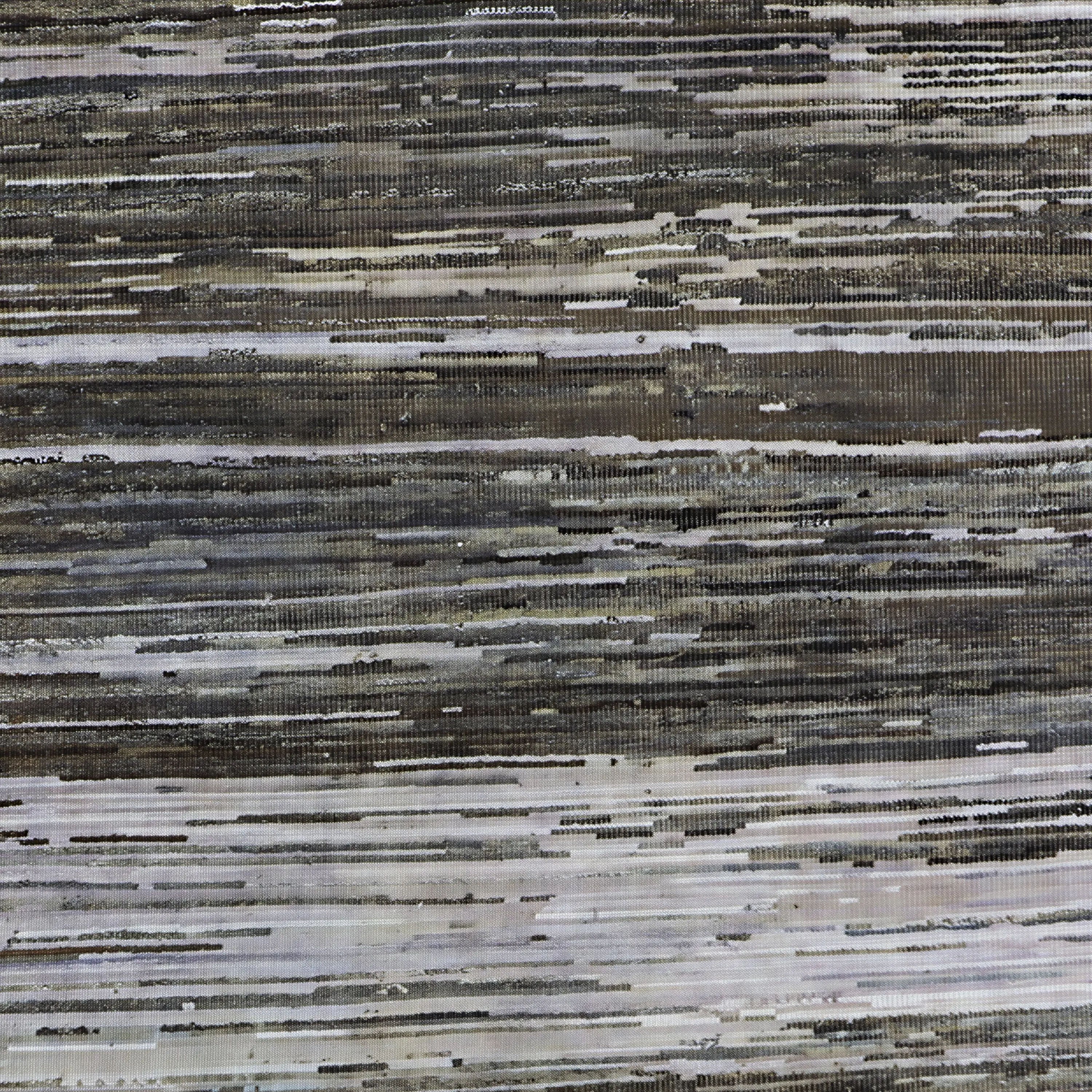 Braune Alchemie Texturierte Wollteppich - 8'10' x 12'0'