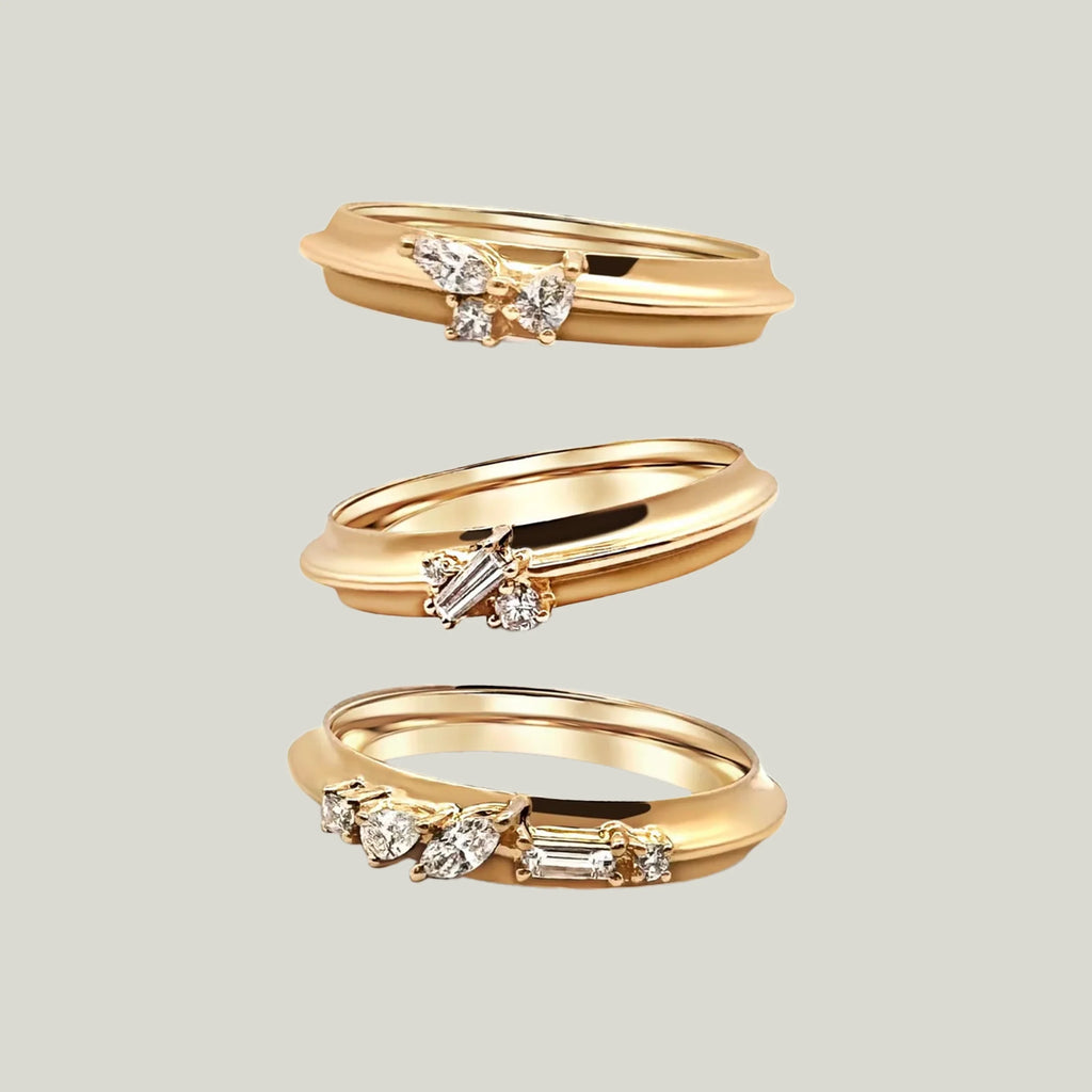 Trellis Messer Edge Full Ring Stack