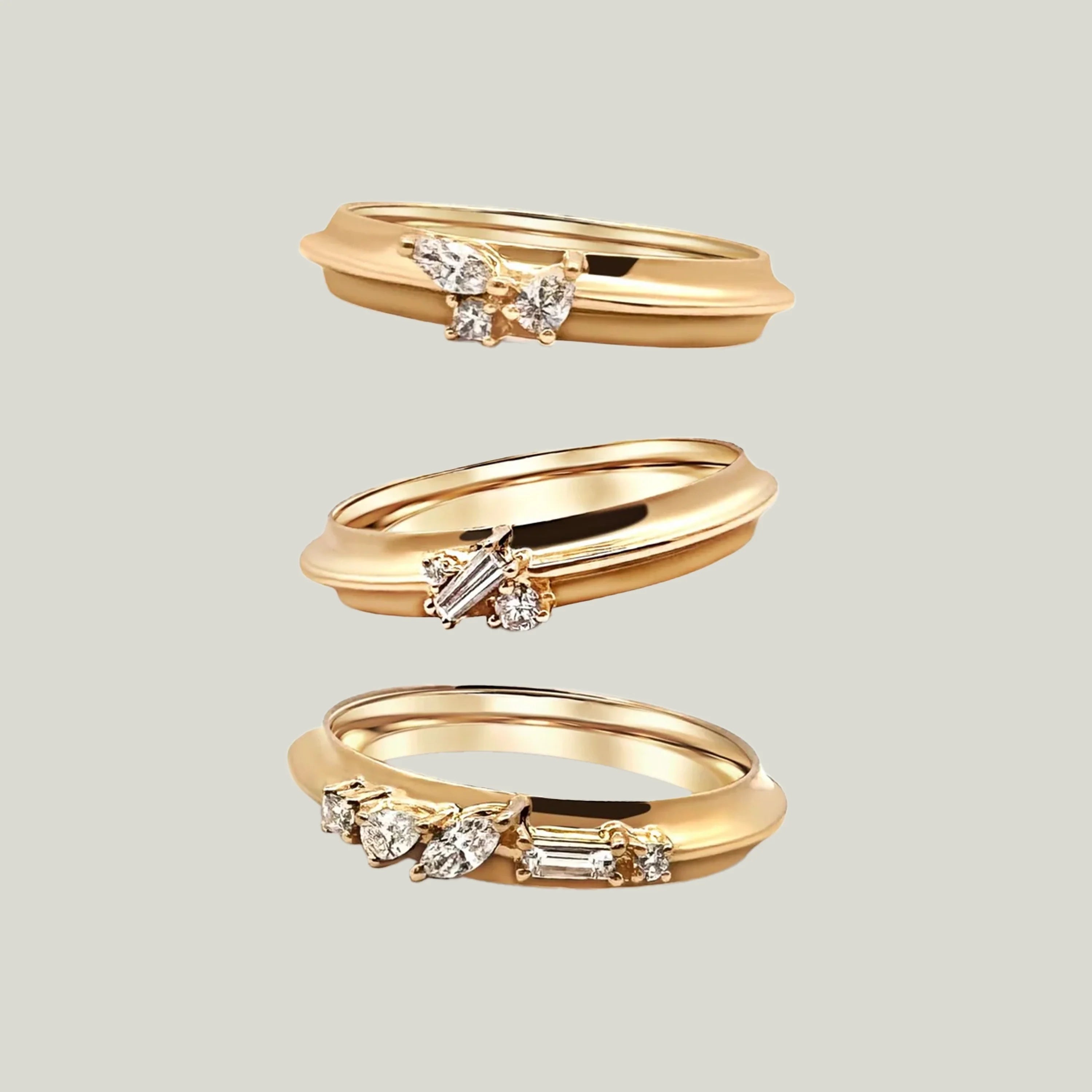 Trellis Messer Edge Full Ring Stack